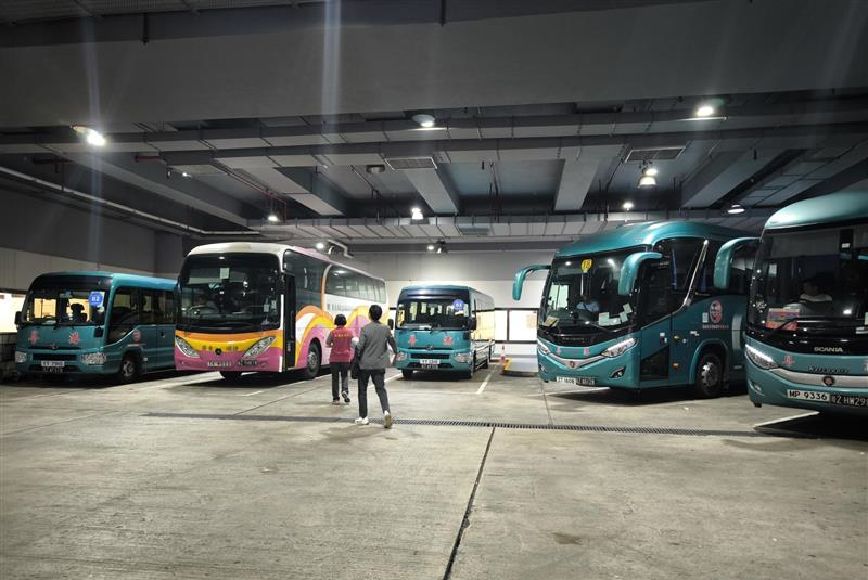 『蓮塘』行きのバスにご乗車・出発